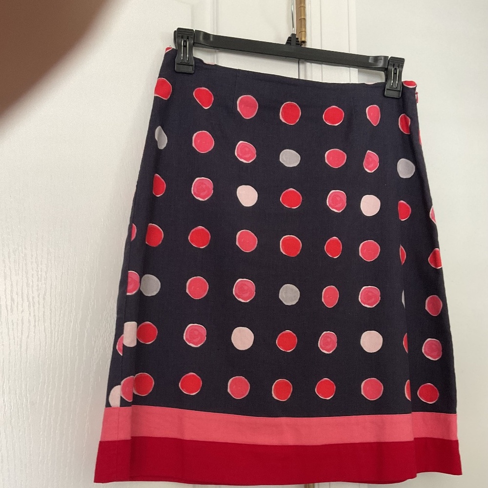 Laura Ashley UK Linen Cotton Skirt